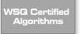 WSQ Certified Algorighms